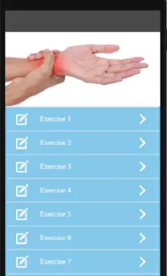 Physical Therapy Exercises android App screenshot 1